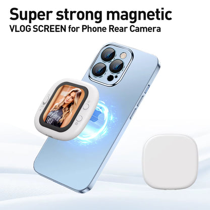 Magnetic Mobile Phone Rear Camera Selfie Video Camera Wireless Magnetic Mobile Phone Vlog Mini